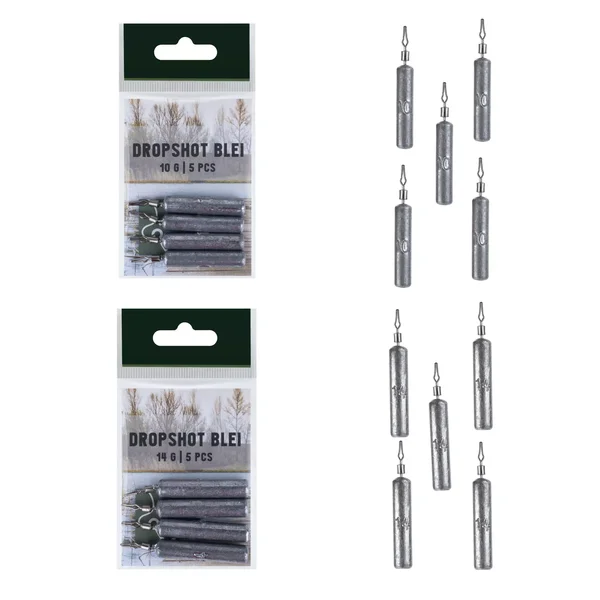 Drop Shot Starterbox 73 Teile mit Vorfachschnur Wirbel Haken Zite Fishing_auswahl2
