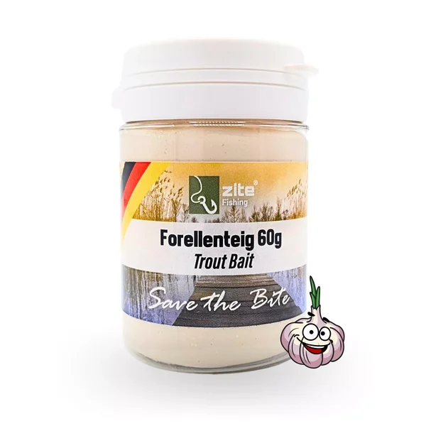 Zite Fishing Forellenteig Set Knoblauch weiß 60 g 3 Stück Trout Bait Teigköder schwimmend_auswahl3