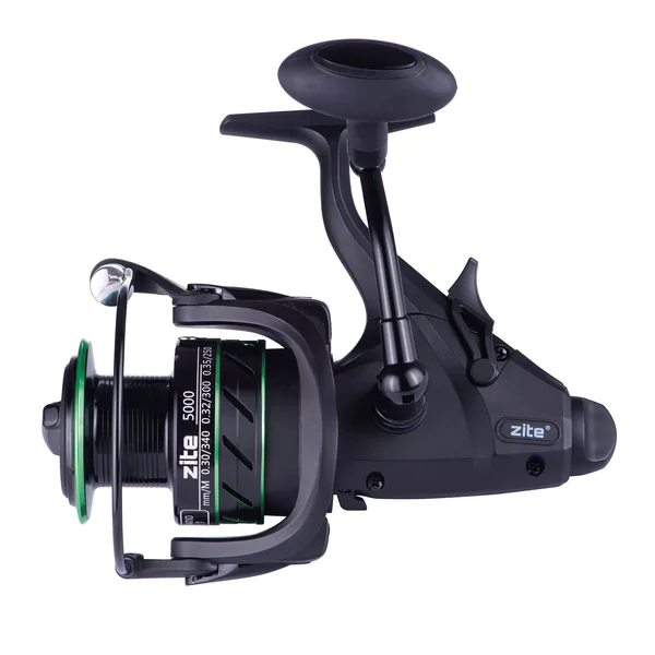 Zite Fishing Karpfen-Set Freilaufrolle Freerunner Reel 5000 5+1 BB 1000m monofile Angelschnur Camouflage_auswahl1