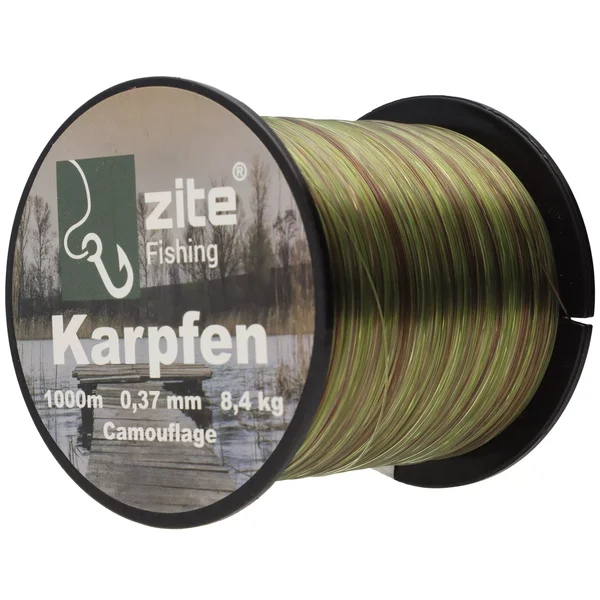 Zite Fishing Karpfen-Set Freilaufrolle Freerunner Reel 5000 5+1 BB 1000m monofile Angelschnur Camouflage_auswahl4