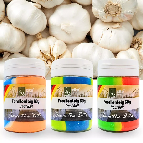 Zite Fishing Forellenteig Lakritz Erdbeere Krabbe Regenbogen Knoblauch 6er Set_auswahl2