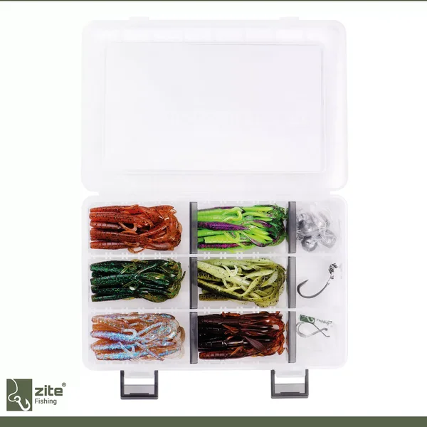 Inzite Craw Starterbox Creature Bait Set Barsch Zander Köder Set Zite Fishing_auswahl5