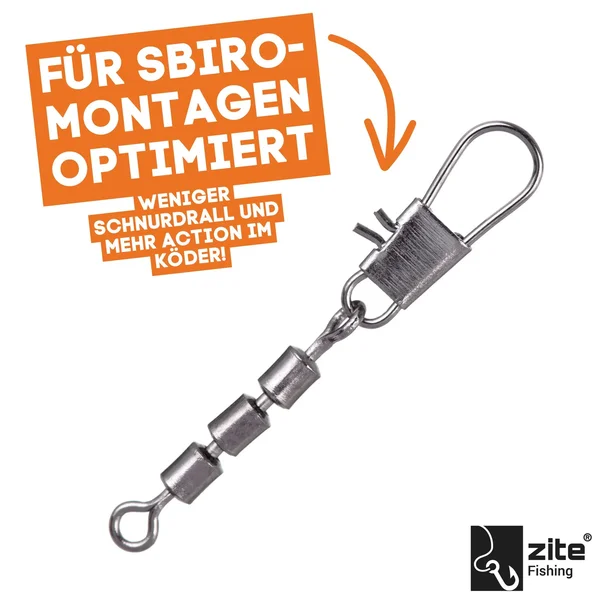 Sbirolino Starter-Box Halbsinkend & Schwimmend, Vorfachhaken, Wirbel & mehr Forellen-Angeln_auswahl5