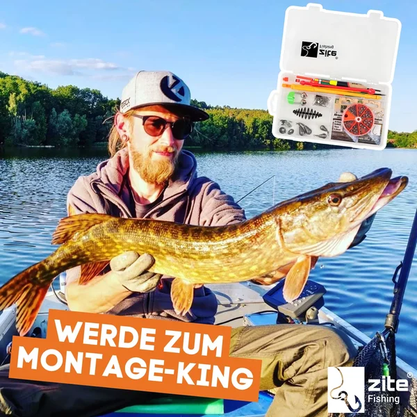  XXL Allround Angelzubehör-Set mit Vorfachhaken, Posen, Hakenlöser Set & vieles mehr_auswahl7