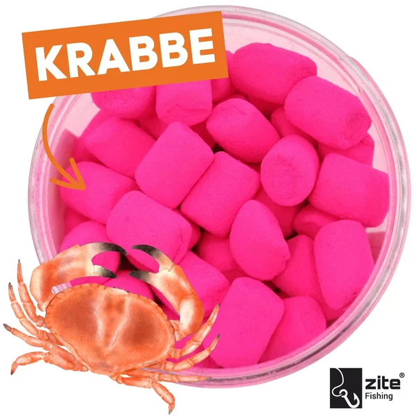 Zite Fishing Troutmallows-Set Krabbe pink 3x40g Forellenköder _auswahl2