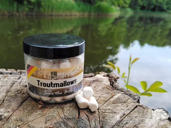 Zite Fishing Troutmallows-Set Knoblauch weiß 3x40g Forellenköder _auswahl8