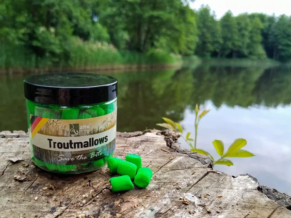 Zite Fishing Troutmallows-Set Apfel grün 3x40g Forellenköder _auswahl8