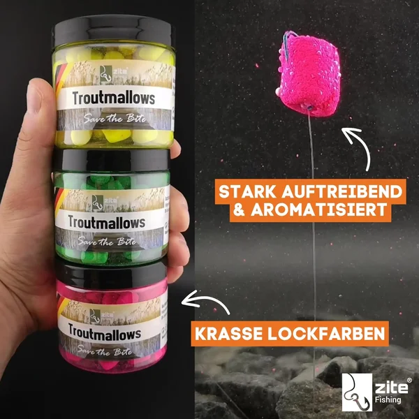 Troutmallows XXL Einsteigerset mit Bodentastern, Haken, Wirbeln, Gummiperlen & Mehr_auswahl2