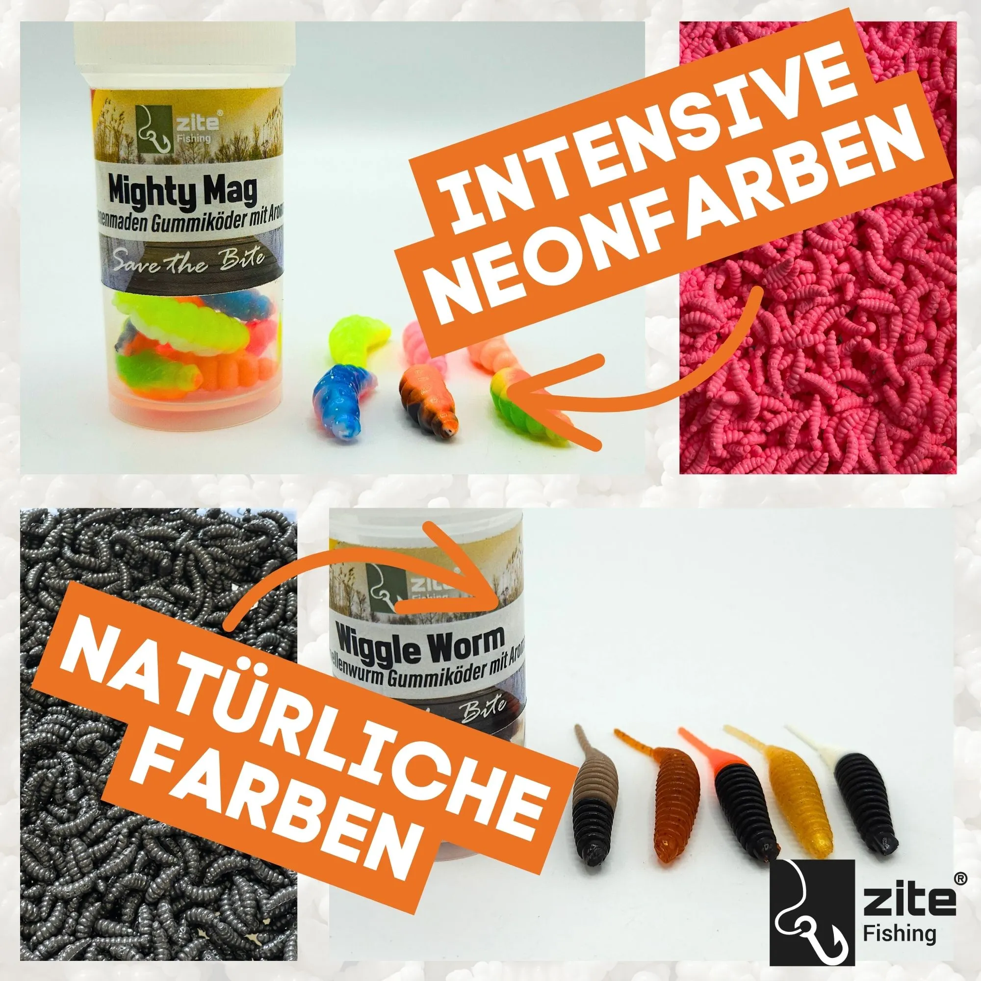 XXL Forellen Gummiköder Set - UL-Köder Bundle mit Mighty Mag, Curly Viper, Twerky Tailer & Haken + GRATIS ÜBERRASCHUNG_auswahl3