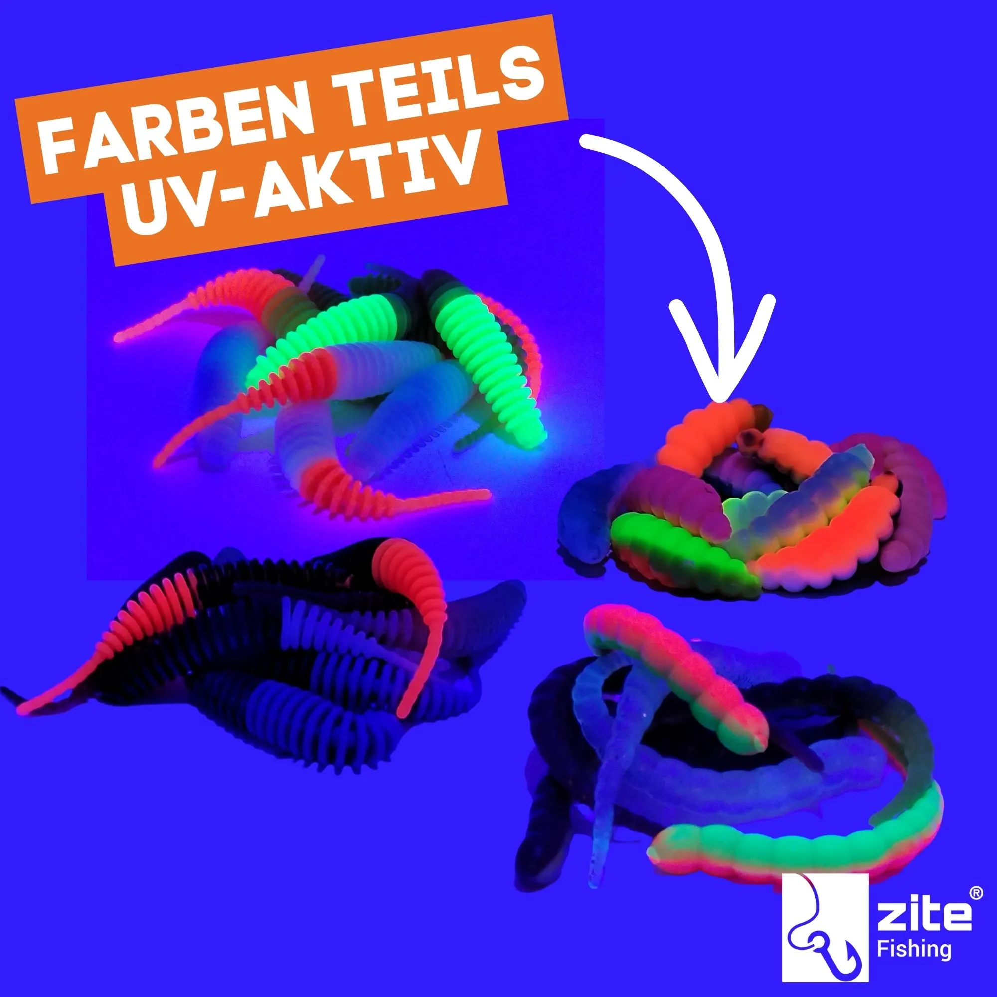 XXL Forellen Gummiköder Set - UL-Köder Bundle mit Mighty Mag, Curly Viper, Twerky Tailer & Haken + GRATIS ÜBERRASCHUNG_auswahl4