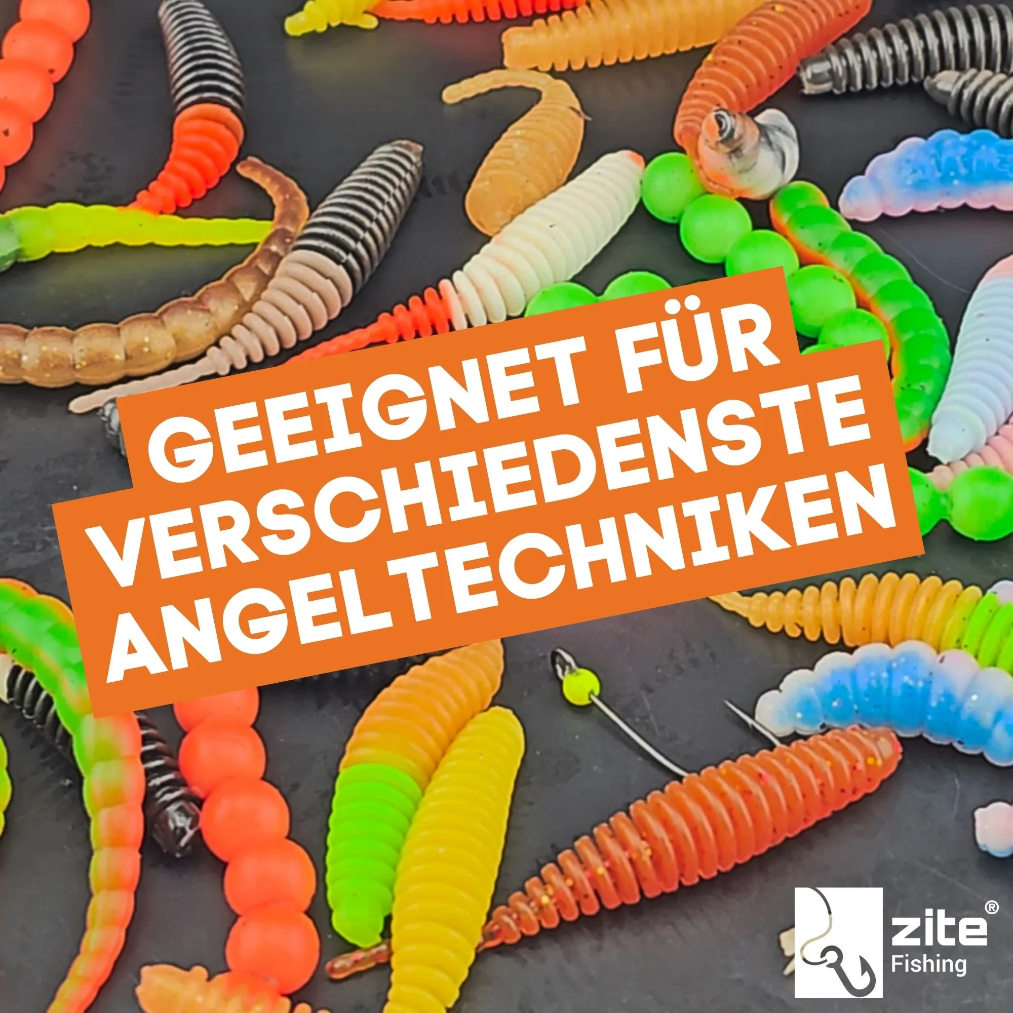 XXL Forellen Gummiköder Set - UL-Köder Bundle mit Mighty Mag, Curly Viper, Twerky Tailer & Haken + GRATIS ÜBERRASCHUNG_auswahl7