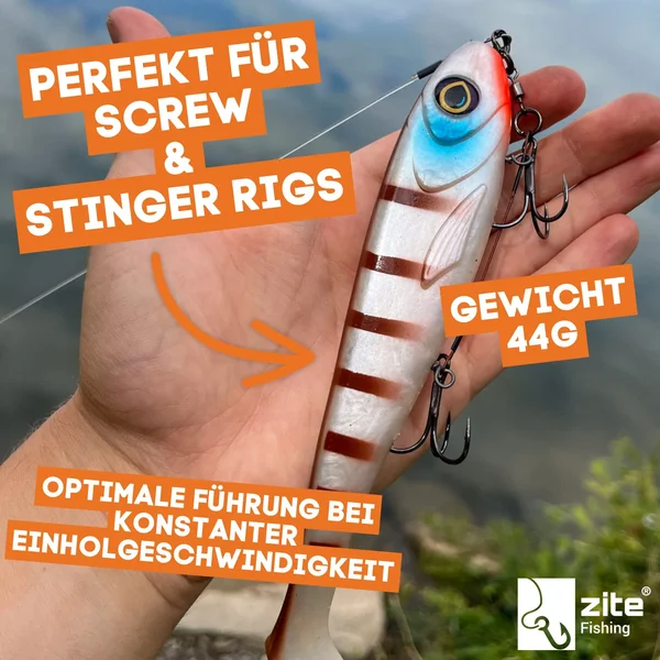 Hecht Shad Inzite Flanker Gummifisch Golden Voltage 18,5 cm 3 Stück_auswahl2