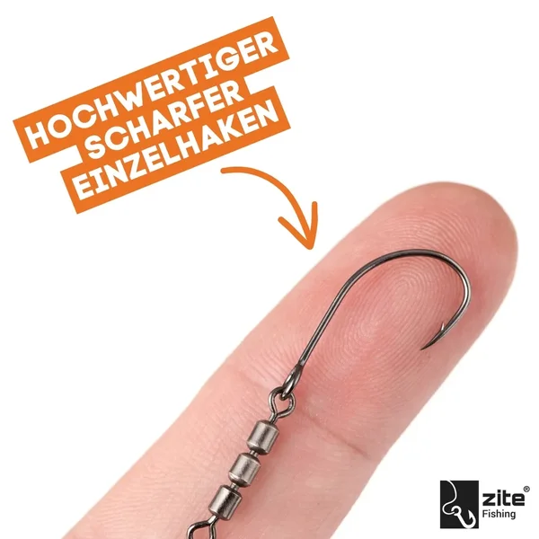 RotateRig Hooks 5 Stück Gr. 4 Rotorhaken Forellenangeln_auswahl3