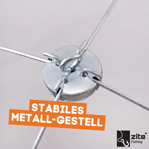 Feinmaschige Köderfischsenke mit Fluchtschutz-Rand 1 x 1 m Zite Fishing_auswahl3
