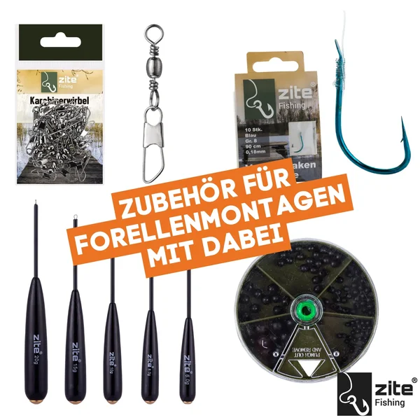 Forellenköder Set XXL - Troutmallows Bubbly Beads Mighty Mags & Zubehör + Köder-Überraschung GRATIS_auswahl10