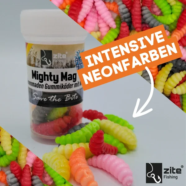Zite Fishing Mighty Mag Schock Mix Floating Edition Käse 2,8 cm 12 Stück_auswahl1