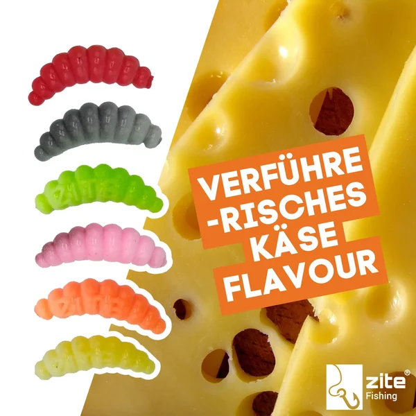Zite Fishing Mighty Mag Schock Mix Floating Edition Käse 2,8 cm 12 Stück_auswahl6