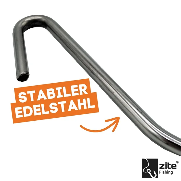 12 Stück Stainless Steel Räucherhaken Set - Praktisch für Räuchern von Fisch, Fleisch, Käse & Mehr_auswahl2