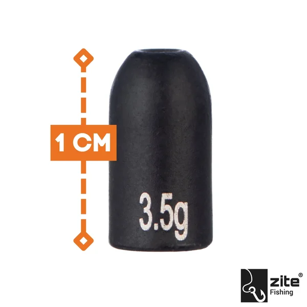 Zite Fishing Tungsten Bullet-Gewichte 4 x 3,5g_auswahl1
