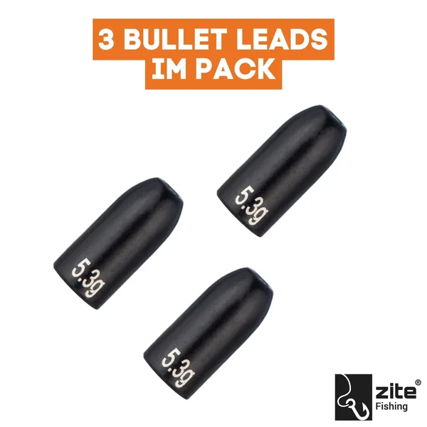 Zite Fishing Tungsten Bullet-Gewichte 3 x 5,3g_auswahl3