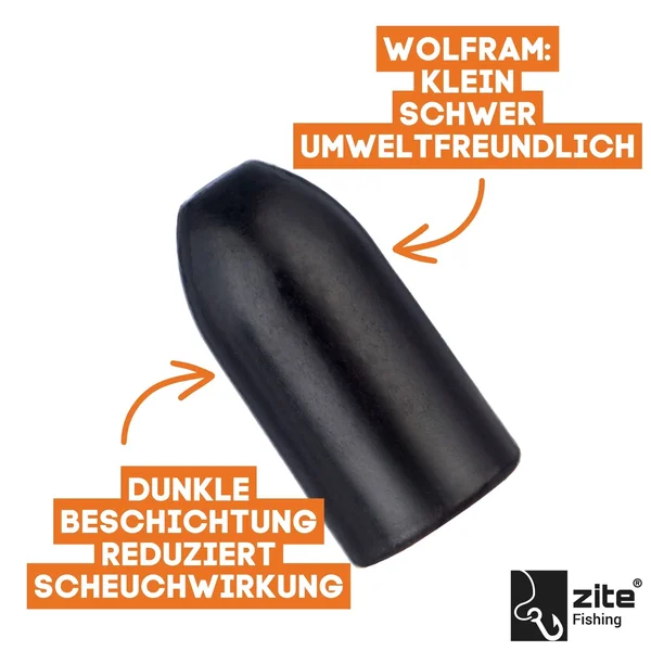 Zite Fishing Tungsten Bullet-Gewichte 3 x 7,2g_auswahl5
