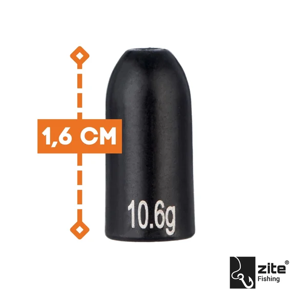 Zite Fishing Tungsten Bullet-Gewichte 2 x 10,6g_auswahl1