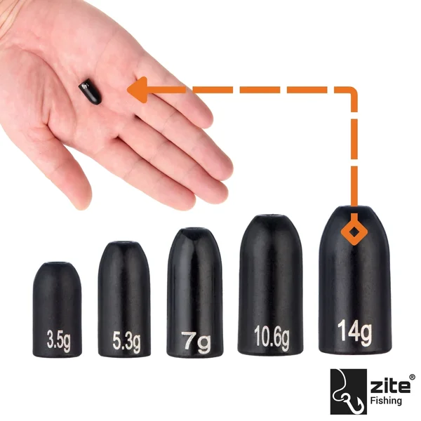 Zite Fishing Tungsten Bullet-Gewichte 2 x 14g_auswahl2