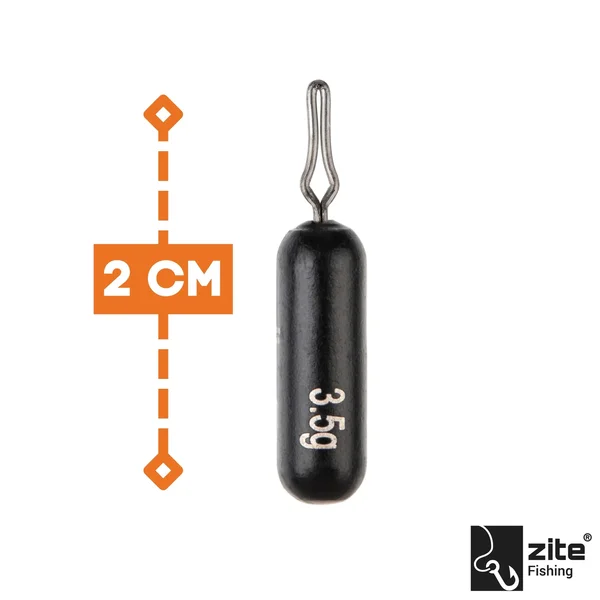 Zite Fishing Tungsten Drop Shot Gewichte 3 x 3,5g_auswahl1