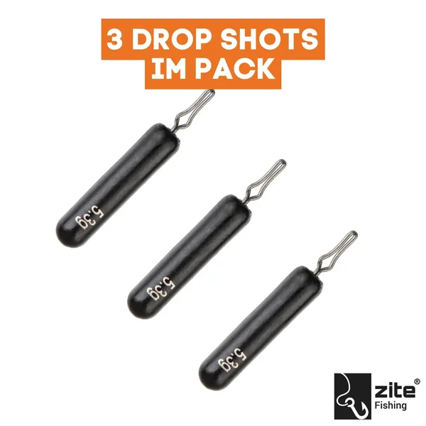 Zite Fishing Tungsten Drop Shot Gewichte 3 x 5,3g_auswahl3