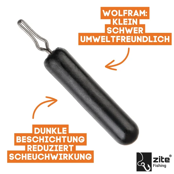 Zite Fishing Tungsten Drop Shot Gewichte 2 x 10,6g_auswahl5