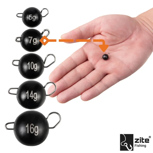 Zite Fishing Tungsten Cheburashkas 2x 7g_auswahl2