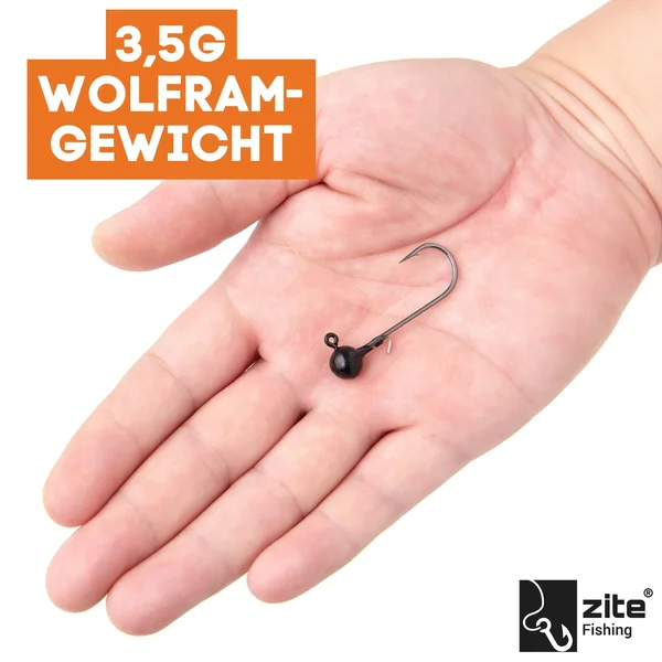 3/0 Tungsten Jighaken 3,5g 3 St. Zite Fishing_auswahl2