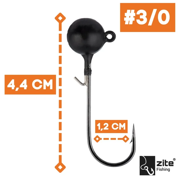 3/0 Tungsten Jighaken 14g 2 Stk. Zite Fishing_auswahl1