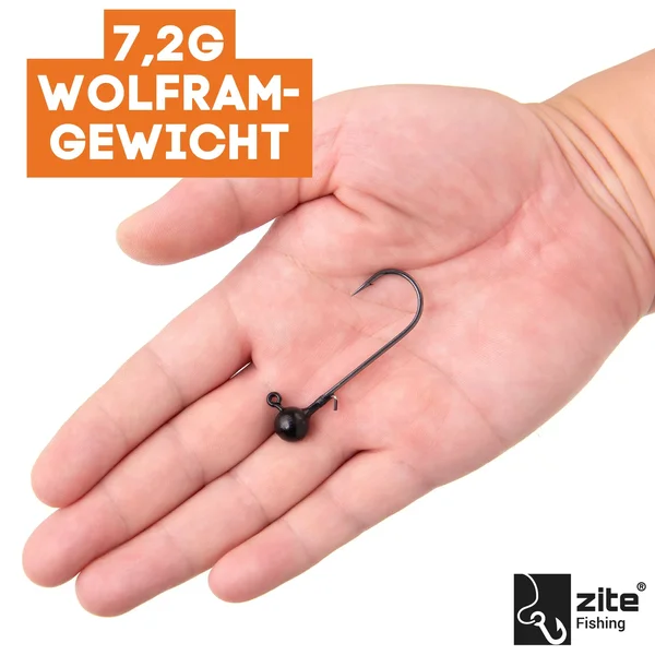 5/0 Tungsten Jighaken 2 St. 7,2g Zite Fishing _auswahl2