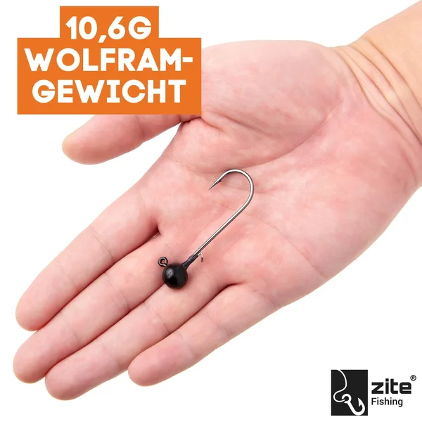 5/0 Tungsten Jighaken 10,6g 2tlg. Zite Fishing _auswahl2