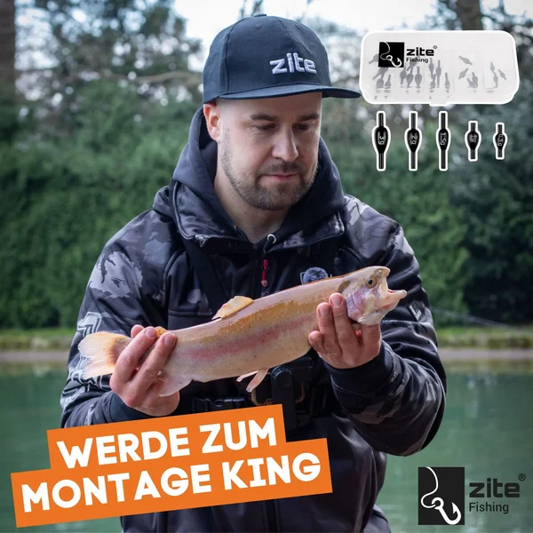 Fixdrops Blei Set 25 STK in Sortierbox 0,5-3g Forellenbleie Grundangeln_auswahl6