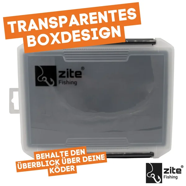 Tacklebox 25,5x19,5x3,5cm Durchgehende EVA-Schaum-Einlage Geschlitzt_auswahl3