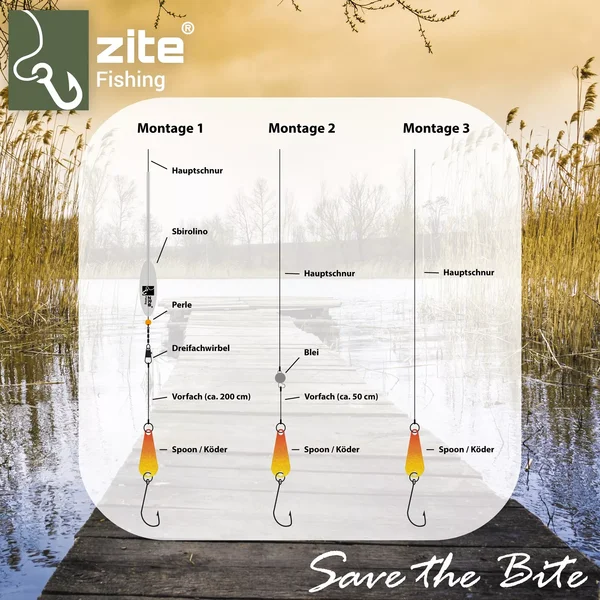 Zite Fishing Forellenblinker Neon 5er Set 3 cm 3 g_auswahl4