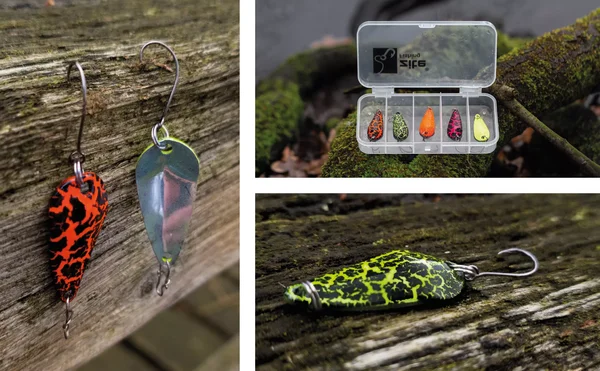Zite Fishing Forellenblinker Neon 5er Set 3 cm 3 g_auswahl5