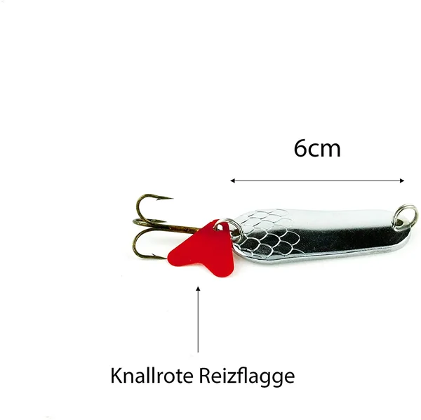 Zite Fishing Blinker-Sortiment Silber 16-34g 3-teilig