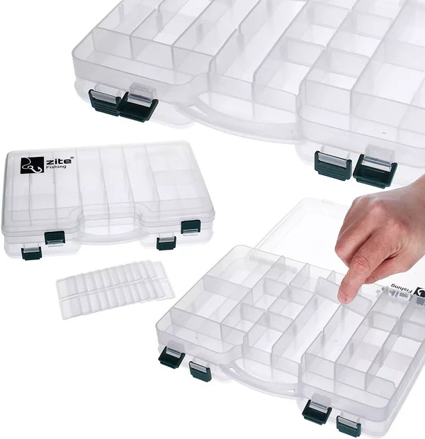 Zite Fishing Angelbox Doppelseitig Transparent 29,5x19x6cm_auswahl3