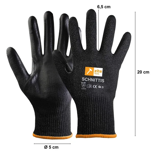 Schnittschutzhandschuhe Zite Tools Schnittis Kinder Größe 5 zum Schnitzen_auswahl1
