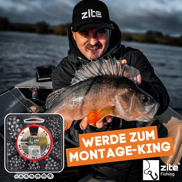 Zite Fishing Schrotblei Dose - Bleischrot Angelblei 120g Sortiert_auswahl5