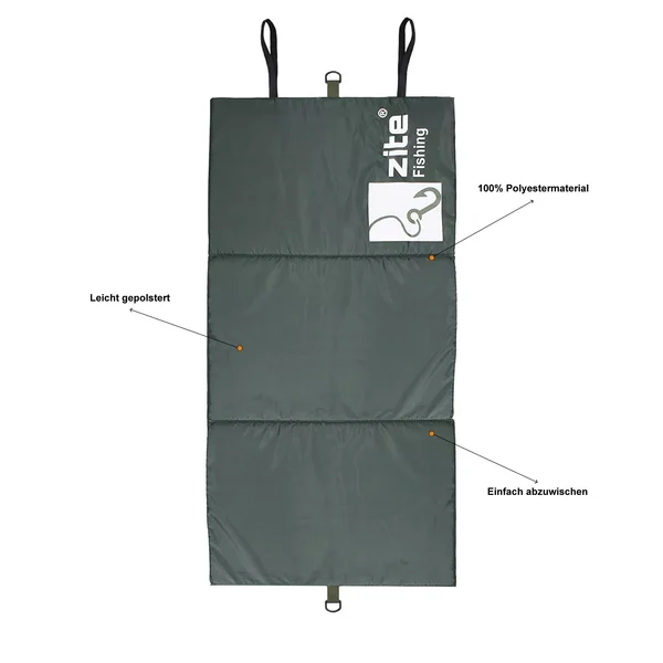 Zite Fishing Abhakmatte Karpfen Angeln Grün 100x60cm_auswahl3