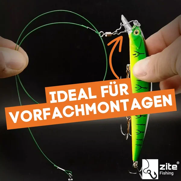 Zite Fishing Karabiner Snaps Einhänger Sortiment für Spoons 150 Stück_auswahl4