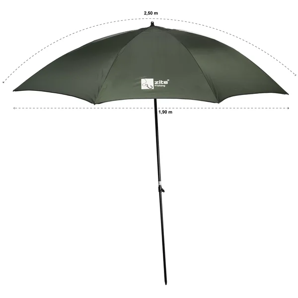 Großer Angelschirm 2,50m Stabiles 210D Material Zite Fishing_auswahl1