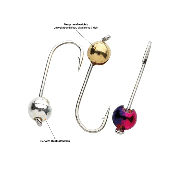 Zite Fishing Tungsten Jighead Set 27 Stück 0,3-1,2g_auswahl3