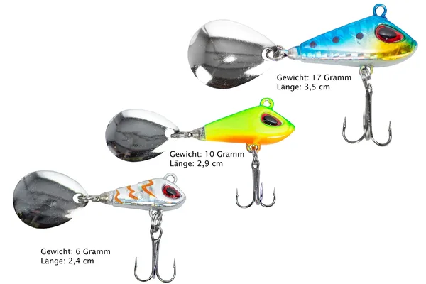 Zite Fishing Jig Spinner Set 6-17g 5 Stück in Box_auswahl4