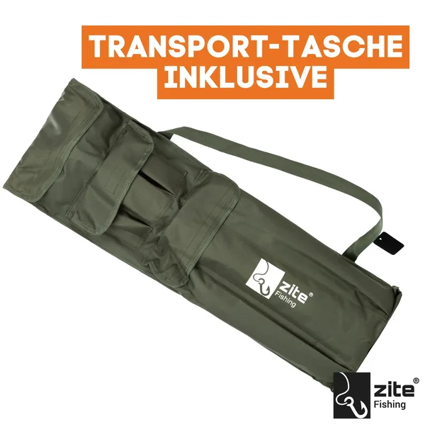Rod Pod Aluminium für 3 Ruten Verstellbar mit Tasche Zite Fishing_auswahl3
