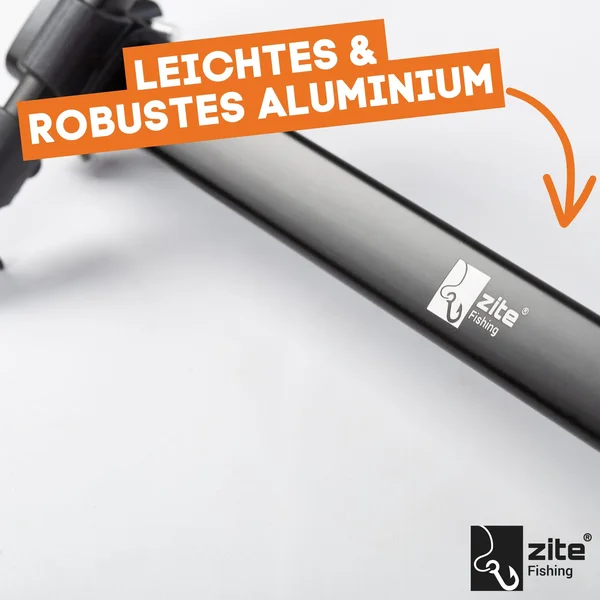 Rod Pod Aluminium für 3 Ruten Verstellbar mit Tasche Zite Fishing_auswahl4